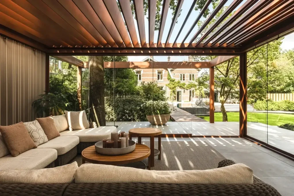 BIOKLIMATICKÁ PERGOLA_HNĚDÁ_SE ZASKLENÍM_830b17f0528a52cf600d1764e3800594